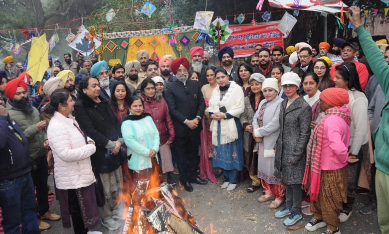Vice Chancellor Prof. Karamjeet Singh Celebrates Lohri with Guru Nanak Dev University Employees