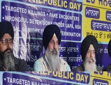 ਦਲ ਖਾਲਸਾ ਤੇ ਅਕਾਲੀ ਦਲ (ਅ) ਵਲੋਂ 25 ਜਨਵਰੀ ਨੂੰ ਕੱਢੇ ਜਾਣਗੇ ਰੋਸ ਮਾਰਚ- ਆਗੂ
