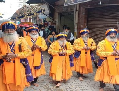 ਗੁਰੂ ਗੋਬਿੰਦ ਸਿੰਘ ਜੀ ਦੇ ਪ੍ਰਕਾਸ਼ ਦਿਹਾੜੇ ਨੂੰ ਸਮਰਪਿਤ ਸਜਾਇਆ ਨਗਰ ਕੀਰਤਨ