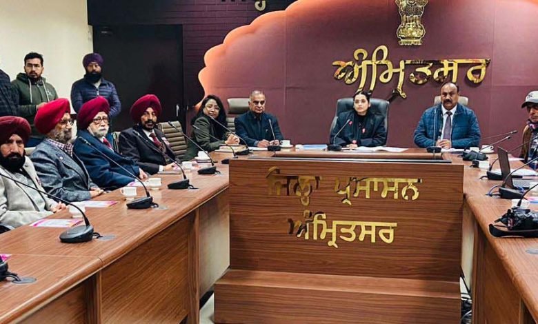 ਜਿਲੇ ਨੂੰ ਟੀ:ਬੀ ਮੁਕਤ ਕਰਨ ਲਈ ਐਨ:ਜੀ:ਓਜ਼ ਤੋਂ ਸਹਿਯੋਗ ਦੀ ਕੀਤੀ ਮੰਗ-ਡਿਪਟੀ ਕਮਿਸ਼ਨਰ