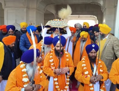 ਦਸਮ ਪਾਤਸ਼ਾਹ ਦੇ ਪ੍ਰਕਾਸ਼ ਪੁਰਬ ਦੇ ਸਬੰਧ 'ਚ ਸ੍ਰੀ ਅਕਾਲ ਤਖ਼ਤ ਸਾਹਿਬ ਤੋਂ ਸਜਾਇਆ ਨਗਰ ਕੀਰਤਨ