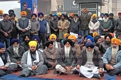 ਫ਼ਿਲਮ ‘ਐਮਰਜੈਂਸੀ’ ਦੇ ਵਿਰੋਧ ਵਿਚ ਸਿੱਖ ਜਥੇਬੰਦੀਆਂ ਦਾ ਧਰਨਾ ਜਾਰੀ
