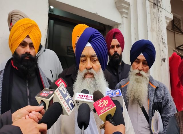 ਜਥੇਦਾਰ ਗਿਆਨੀ ਰਘਬੀਰ ਸਿੰਘ ਵਲੋਂ ਸੁਖਬੀਰ ਸਿੰਘ ਬਾਦਲ ਦਾ ਅਸਤੀਫ਼ਾ ਪ੍ਰਵਾਨ ਕੀਤੇ ਜਾਣ ਦਾ ਸਵਾਗਤ