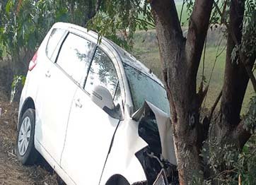 ਨਜ਼ਦੀਕੀ ਰਿਸ਼ਤੇਦਾਰ ਦੇ ਫੁੱਲ ਤਾਰਨ ਜਾ ਰਹੇ ਵਿਅਕਤੀਆਂ ਨਾਲ ਵਾਪਰੇ ਹਾਦਸੇ 'ਚ ਦੋ ਦੀ ਮੌਤ