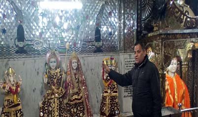 ਮੰਦਰ ਵਿਚੋਂ 40 ਕਿੱਲੋ ਚਾਂਦੀ ਲੈ ਕੇ ਚੋਰ ਫ਼ਰਾਰ