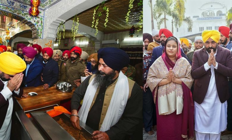 मुख्यमंत्री ने गुरुद्वारा भट्ठा साहिब में माथा टेका, संगत को श्री गुरु गोबिंद सिंह जी के प्रकाश पर्व की बधाई दी