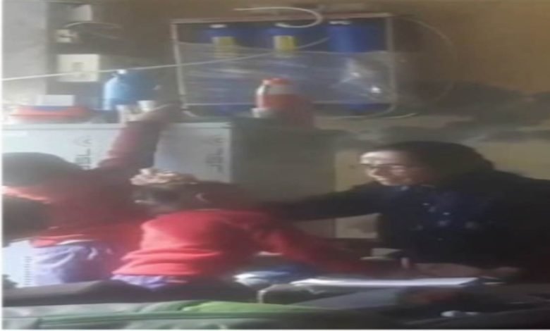 ਮਾਸੂਮ ਨੂੰ ਕੁੱਟਦੀ ਟੀਚਰ ਦੀ ਵੀਡੀਓ ਵਾਇਰਲ