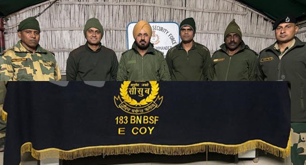 ਬੀ.ਐਸ.ਐਫ. 183 ਬਟਾਲੀਅਨ ਨੂੰ ਪਿੰਡ ਖਾਨਵਾਲ ਦੇ ਖੇਤਾਂ 'ਚੋਂ ਪਾਕਿਸਤਾਨੀ ਡਰੋਨ ਬਰਾਮਦ