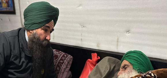 ਮਰਨ ਵਰਤ 'ਤੇ ਬੈਠੇ ਜਗਜੀਤ ਸਿੰਘ ਡੱਲੇਵਾਲ ਨੂੰ ਮਿਲਣ ਲਈ ਪਹੁੰਚੇ ਜੰਗਵੀਰ ਸਿੰਘ ਚੌਹਾਨ