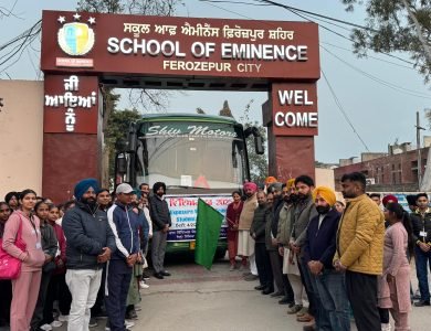 ਵਿਧਾਇਕ ਰਣਬੀਰ ਭੁੱਲਰ ਨੇ ਵਿਦਿਆਰਥੀਆਂ ਦੇ ਵਿੱਦਿਅਕ ਟੂਰ ਦੀ ਬੱਸ ਨੂੰ ਝੰਡੀ ਦਿਖਾ ਕੇ ਰਵਾਨਾ ਕੀਤਾ
