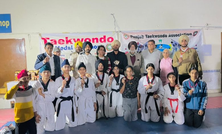 28ਵੀਂ ਤਾਈਕਵਾਂਡੋ ਸਟੇਟ ਚੈਂਪੀਅਨਸ਼ਿਪ ਵਿੱਚ ਫ਼ਿਰੋਜ਼ਪੁਰ ਦੇ ਬੱਚਿਆਂ ਨੇ ਜਿੱਤੇ ਮੈਡਲ