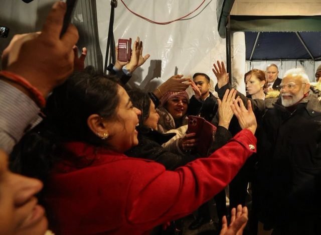 ਬਲੇਅਰ ਹਾਊਸ ਪਹੁੰਚਣ 'ਤੇ ਪ੍ਰਧਾਨ ਮੰਤਰੀ ਮੋਦੀ ਦਾ ਸ਼ਾਨਦਾਰ ਸਵਾਗਤ