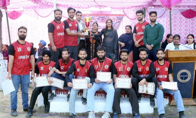 ਜੈਨੇਸਿਸ ਡੈਂਟਲ ਕਾਲਜ ਅਤੇ ਨਰਸਿੰਗ ਕਾਲਜ ਫਿਰੋਜ਼ਪੁਰ ’ਚ ਆਯੋਜਿਤ ਸਾਲਾਨਾ ਸਪੋਰਟਸ ਮੀਟ ਹੋਈ