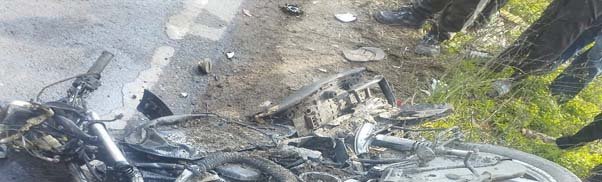 ਟਰੱਕ ਤੇ ਮੋਟਰਸਾਈਕਲ ਦੀ ਟੱਕਰ ਵਿਚ ਦੋ ਲੜਕਿਆਂ ਦੀ ਮੌਤ