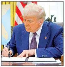 ਟਰੰਪ ਵਲੋਂ ਨਵੀਂ ਟੈਰਿਫ ਨੀਤੀ 'ਤੇ ਦਸਤਖ਼ਤ