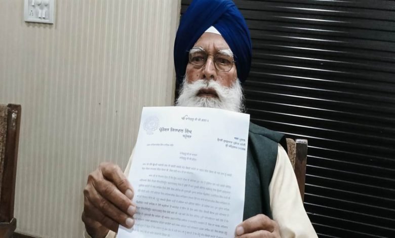 ਪ੍ਰੋ.ਬਡੂੰਗਰ ਨੇ ਸੱਤ ਮੈਂਬਰੀ ਕਮੇਟੀ ਤੋਂ ਦਿੱਤਾ ਅਸਤੀਫ਼ਾ, ਕਿਹਾ-ਮੈਨੂੰ ਸੱਤ ਮੈਂਬਰੀ ਕਮੇਟੀ ਤੋਂ ਕਰ ਦਿਓ ਫ਼ਾਰਗ