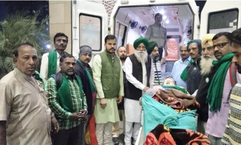 ਕਿਸਾਨ ਆਗੂ ਨੂੰ ਏਅਰ ਐਂਬੂਲੈਂਸ ਰਾਹੀ ਬੰਗਲੌਰ ਕੀਤਾ ਸ਼ਿਫਟ, ਐਕਸੀਡੈਂਟ ਕਾਰਨ ਰਾਜਿੰਦਰਾ ਹਸਪਤਾਲ ’ਚ ਜ਼ੇਰੇ ਇਲਾਜ ਸੀ ਸ਼ਾਂਤਾ ਕੁਮਾਰ