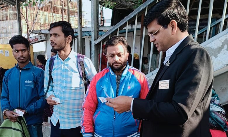 ਫਰਵਰੀ ਮਹੀਨੇ ਵਿੱਚ ਟਿਕਟ ਚੈਕਿੰਗ ਰਾਹੀਂ 2.39 ਕਰੋੜ ਦਾ ਮਾਲੀਆ ਪ੍ਰਾਪਤ ਹੋਇਆ