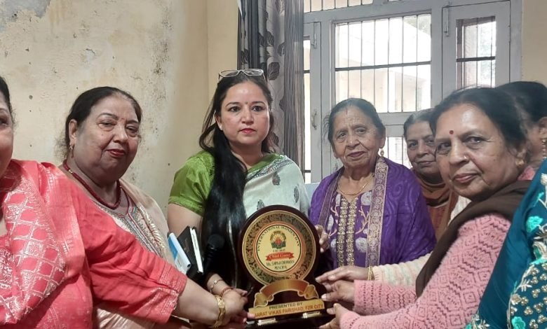 ਭਾਰਤ ਵਿਕਾਸ ਪ੍ਰੀਸ਼ਦ ਫ਼ਿਰੋਜ਼ਪੁਰ ਸ਼ਹਿਰੀ ਸ਼ਾਖਾ ਮਹਿਲਾ ਵਿੰਗ ਵੱਲੋਂ ਅੰਤਰਰਾਸ਼ਟਰੀ ਮਹਿਲਾ ਦਿਵਸ ਮਨਾਇਆ