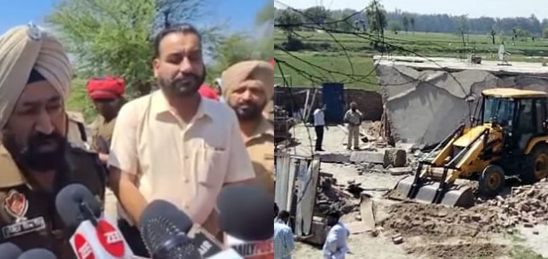 ਪਿੰਡ ਝੁੱਗੇ ਹਜ਼ਾਰੇ ਵਾਲਾ ਵਿਖੇ ਵੀ ਚੱਲਿਆ ਨਸ਼ਾ ਤਸਕਰ ਦੇ ਘਰ 'ਤੇ ਬੁਲਡੋਜ਼ਰ 