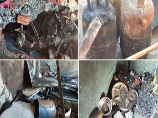 ਸਿਲੰਡਰ ਫਟਣ ਕਾਰਨ ਅੱਗ ਲੱਗਣ ਕਾਰਨ ਇਕ ਵਿਅਕਤੀ ਦੀ ਮੌਤ ਤੇ 2 ਜ਼ਖ਼ਮੀ