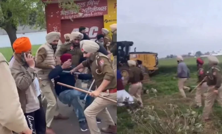 ਜੰਮੂ-ਕਟੜਾ ਐਕਸਪ੍ਰੈਸ ਹਾਈਵੇ 'ਤੇ ਕਿਸਾਨਾਂ ਤੇ ਪੁਲਿਸ 'ਚ ਹੋਈ ਝੜਪ, ਲਾਠੀਚਾਰਜ ਦੌਰਾਨ 7 ਕਿਸਾਨ ਜ਼ਖਮੀ