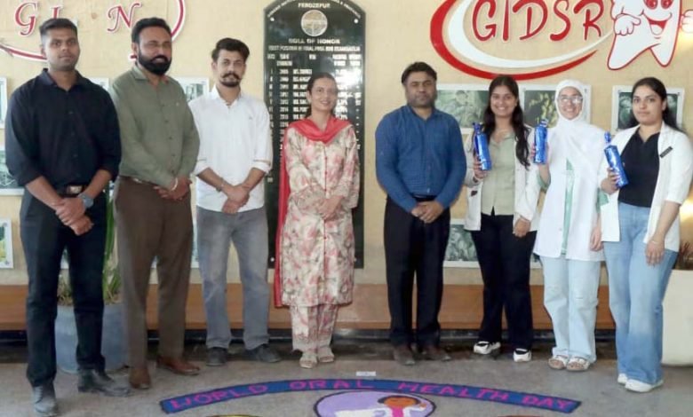 ਜੈਨੇਸਿਸ ਡੈਂਟਲ ਕਾਲਜ ਅਤੇ ਹਸਪਤਾਲ ਵਿੱਚ ਵਿਸ਼ਵ ਓਰਲ ਹੈੱਲਥ ਡੇਅ ’ਤੇ ਜਾਗਰੂਕਤਾ ਪ੍ਰੋਗਰਾਮ ਆਯੋਜਿਤ ਜੈਨੇਸਿਸ ਡੈਂਟਲ ਕਾਲਜ ਅਤੇ ਹਸਪਤਾਲ ਵਿੱਚ ਵਿਸ਼ਵ ਓਰਲ ਹੈੱਲਥ ਡੇਅ ’ਤੇ ਜਾਗਰੂਕਤਾ ਪ੍ਰੋਗਰਾਮ ਆਯੋਜਿਤ