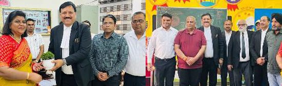 जिला बार एसोसिएशन के प्रधान राकेश शर्मा ने किया हाई स्कूल हल्लोमाजरा में आधुनिक कक्षाओं का उद्घाटन