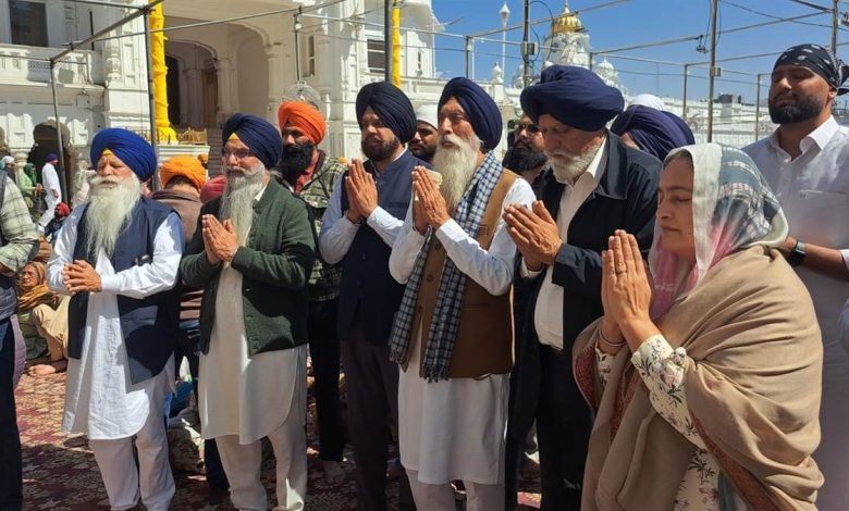 ਪੰਜ ਮੈਂਬਰੀ ਕਮੇਟੀ ਨੇ ਭਰਤੀ ਮੁਹਿੰਮ ਸ਼ੁਰੂ ਕਰਨ ਲਈ ਕੀਤੀ ਅਰਦਾਸ