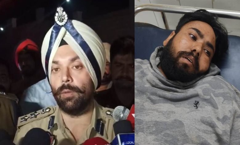 ਰਾਜਪੁਰਾ 'ਚ ਇਨਕਾਊਂਟਰ ਦੌਰਾਨ ਬੰਬੀਹਾ ਗਰੁੱਪ ਦਾ ਗੈਂਗਸਟਰ ਜ਼ਖ਼ਮੀ, ਇੱਕ ਰਿਵਾਲਵਰ, ਦੋ ਖੋਲ ਤੇ ਨਸ਼ੇ ਦੀਆਂ ਗੋਲ਼ੀਆਂ ਬਰਾਮਦ