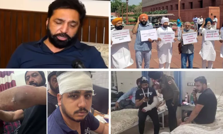 'ਕਾਰ 'ਚੋਂ ਘਸੀਟਿਆ, ਵਾਲਾਂ ਤੋਂ ਫੜਿਆ ਤੇ ਲੱਤਾਂ ਤੇ ਮੁੱਕਿਆਂ ਨਾਲ ਕੁੱਟਿਆ', ਕਰਨਲ ਬਾਠ ਨੇ ਸੁਣਾਈ ਆਪ ਬੀਤੀ; ਪੁਲਿਸ ਵਾਲਿਆਂ 'ਤੇ ਮਾਰਨ ਦਾ ਲਗਾਇਆ ਇਲਜ਼ਾਮ