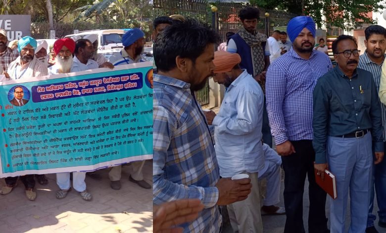 ਮਜ਼ਦੂਰੀ ਦੇ ਪੈਸੇ ਨਾ ਮਿਲਣ ’ਤੇ ਮਨਰੇਗਾ ਮਜ਼ਦੂਰਾਂ ਨੇ ਕੱਢੀ ਰੋਸ ਰੈਲੀ