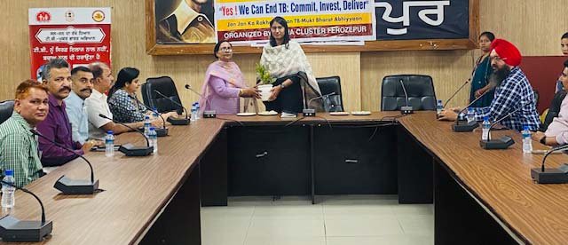 105 ਟੀਬੀ ਮੁਕਤ ਪੰਚਾਇਤਾਂ ਨੂੰ ਕੀਤਾ ਗਿਆ ਸਨਮਾਨਿਤ: ਐੱਸ.ਡੀ.ਐੱਮ.