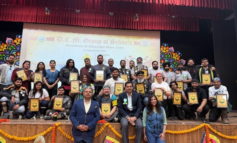 बार्डर टूरिज्म को प्रोत्साहित करने के उद्देश्य से दिल्ली से फिरोजपुर पहुंची बाइकर्स की रैली का हुआ भव्य स्वागत