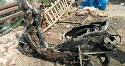 ਸੁਲਤਾਨਪੁਰ ਲੋਧੀ : ਘਰ ਚ ਖੜ੍ਹੀ ਸਕੂਟਰੀ 'ਚ ਧਮਾਕਾ 