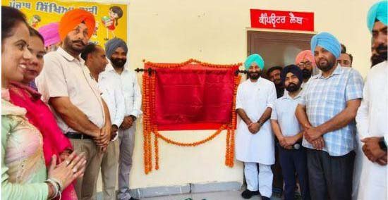 ਪੰਜਾਬ ਸਰਕਾਰ ਦੀ ਸਿੱਖਿਆ ਕ੍ਰਾਂਤੀ ਸਕੂਲਾਂ ਨੂੰ ਬਣਾ ਰਹੀ ਆਧੁਨਿਕ : ਵਿਧਾਇਕ ਅੰਮ੍ਰਿਤਪਾਲ ਸਿੰਘ ਸੁਖਾਨੰਦ