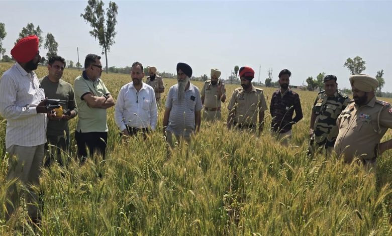 ਸਰਹੱਦ ਪਾਰੋਂ ਆਈ ਹੈਰੋਇਨ ਤੇ ਡ੍ਰੋਨ ਸਣੇ ਇਕ ਕਾਬੂ