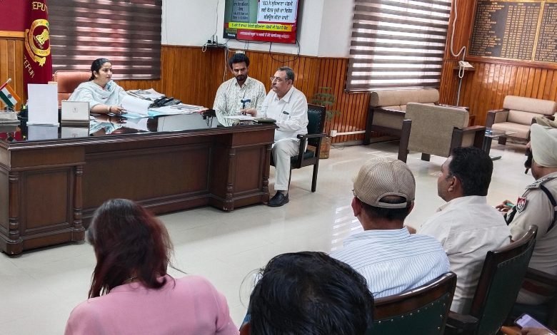 ਡਿਪਟੀ ਕਮਿਸ਼ਨਰ ਦੀ ਪ੍ਰਧਾਨਗੀ 'ਚ ਹੋਈ ਐਸ.ਪੀ.ਸੀ.ਏ. ਕਮੇਟੀ ਦੀ ਮੀਟਿੰਗ