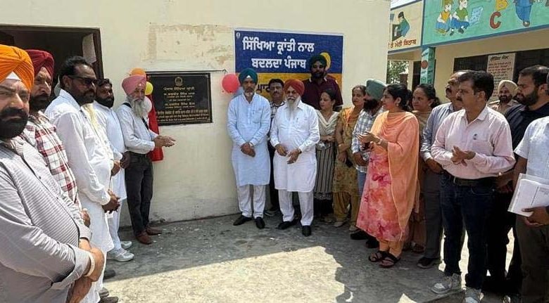 ‘ਪੰਜਾਬ ਸਿੱਖਿਆ ਕ੍ਰਾਂਤੀ’ ਨਾਲ ਬਦਲੀ ਸਰਕਾਰੀ ਸਕੂਲਾਂ ਦੀ ਨੁਹਾਰ : ਵਿਧਾਇਕ ਦਹੀਯਾ