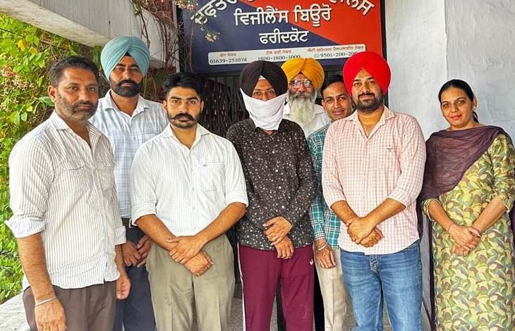 ਪੰਜਾਬ ਵਿਜੀਲੈਂਸ ਬਿਊਰੋ ਵੱਲੋਂ 3600 ਰੁਪਏ ਰਿਸ਼ਵਤ ਲੈਂਦਾ ਮੋਟਰ ਵਹੀਕਲ ਇੰਸਪੈਕਟਰ ਗ੍ਰਿਫ਼ਤਾਰ