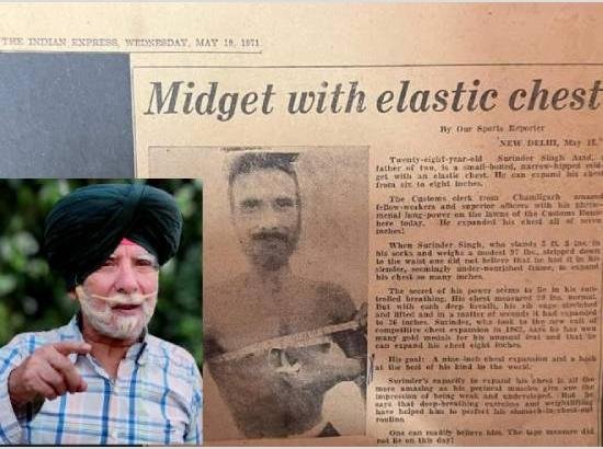 54 ਸਾਲ ਤੋਂ ਅਖ਼ਬਾਰਾਂ ਦੀਆਂ ਸੁਰਖੀਆਂ ਬਣਦੇ ਆ ਰਹੇ ਨੇ 16 ਲਿਮਕਾ ਬੁੱਕ ਵਰਲਡ ਰਿਕਾਰਡ ਬਣਾਉਣ ਵਾਲੇ ਸੁਰਿੰਦਰ ਸਿੰਘ ਅਜ਼ਾਦ 