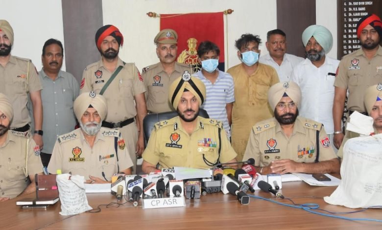 INTERNATIONAL NARCO TRAFFICKING CARTEL BUSTED; THREE HELD WITH 10.2KG HEROIN
