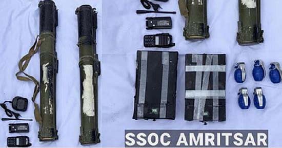 पंजाब के नवांशहर में बड़ी आतंकी साजिश नाकाम, जंगल से आरपीजी, IED और ग्रेनेड बरामद