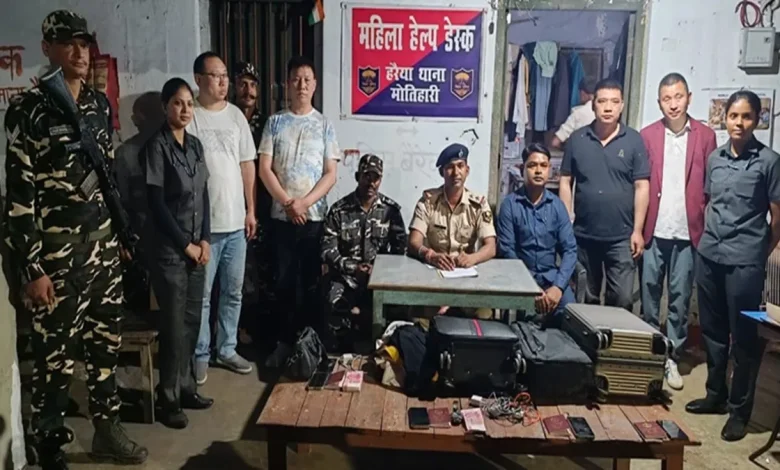 ਭਾਰਤ ’ਚ ਗ਼ੈਰ-ਕਾਨੂੰਨੀ ਢੰਗ ਨਾਲ ਦਾਖ਼ਲ ਹੋਣ ਦੇ ਦੋਸ਼ ’ਚ 4 ਚੀਨੀ ਨਾਗਰਿਕ ਗ੍ਰਿਫ਼ਤਾਰ