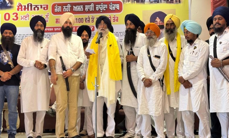 ਹਿੰਦੁਸਤਾਨ ਅਤੇ ਪਾਕਿਸ਼ਤਾਨ ਦਰਮਿਆਨ ਜੰਗ ਲੱਗਣ ਵਾਲੇ ਮਾਹੌਲ ਨੂੰ ਰੋਕਣਾ ਬਹੁਤ ਜ਼ਰੂਰੀ ਹੈ-ਮਾਨ