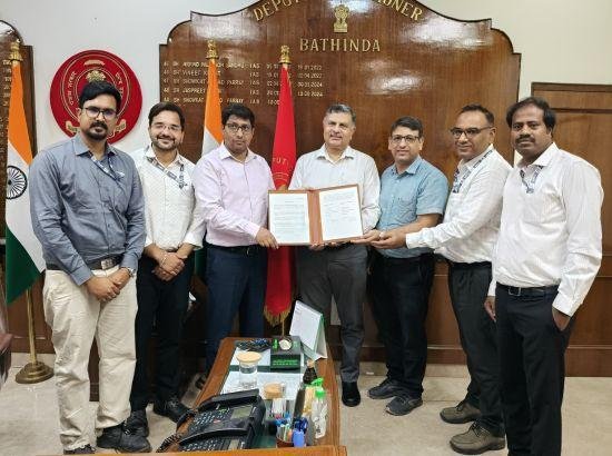 ਡਿਪਟੀ ਕਮਿਸ਼ਨਰ ਦੀ ਅਗਵਾਈ ਹੇਠ ਐਚਪੀਸੀਐਲ ਵੱਲੋਂ ਏਮਜ਼ ਨੂੰ ਦੋ ਆਈਸੀਯੂ ਵੈਂਟੀਲੇਟਰ ਭੇਂਟ 