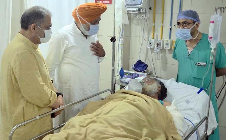 ਚੀਮਾ ਤੇ ਅਰੋੜਾ ਨੇ ਕੀਤੀ ਡਰੋਨ ਹਮਲੇ ਦੇ ਪੀੜਤਾਂ ਨਾਲ ਮੁਲਾਕਾਤ