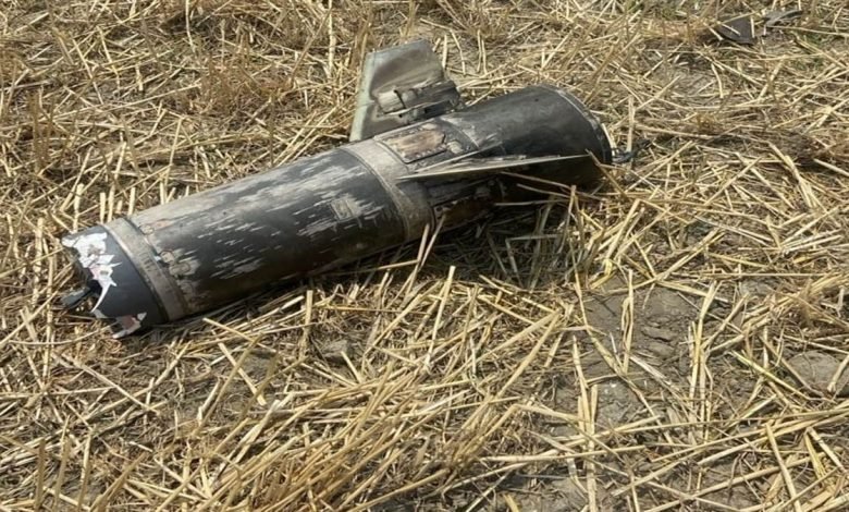 ਪਿੰਡ ਵੀਰਮ ਦੇ ਖੇਤਾਂ 'ਚੋਂ ਮਿਲਿਆ ਬੰਬ ਨੂਮਾਂ ਚੀਜ਼ ਦਾ ਹਿੱਸਾ