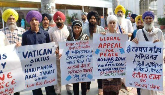 ਸ੍ਰੀ ਅੰਮ੍ਰਿਤਸਰ ਤੇ ਨਾਨਕਾਨਾ ਸਾਹਿਬ ਨੂੰ "ਸਿੱਖ ਵੈਟੀਕਨ" ਦਰਜੇ ਦੀ ਮੰਗ