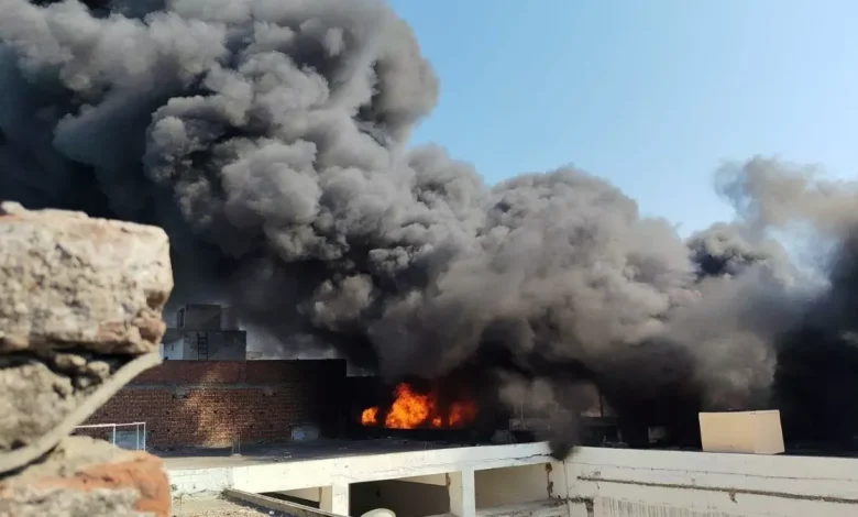 ਕੈਮੀਕਲ ਫੈਕਟਰੀ 'ਚ ਲੱਗੀ ਭਿਆਨਕ ਅੱਗ